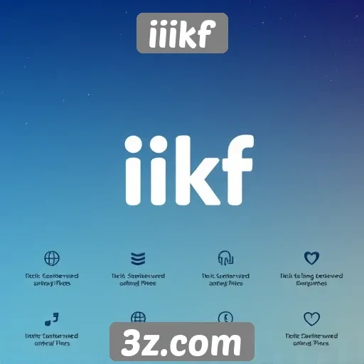 Exploração das principais características do site iiikf