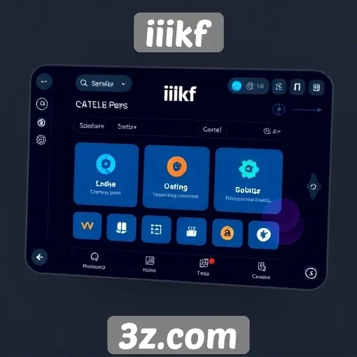 Interface do usuário do iiikf é amigável e intuitiva